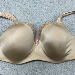 Bali Bra 36DDD Underwire 4823 One Smooth U Balconette Shaping Underwire Bra